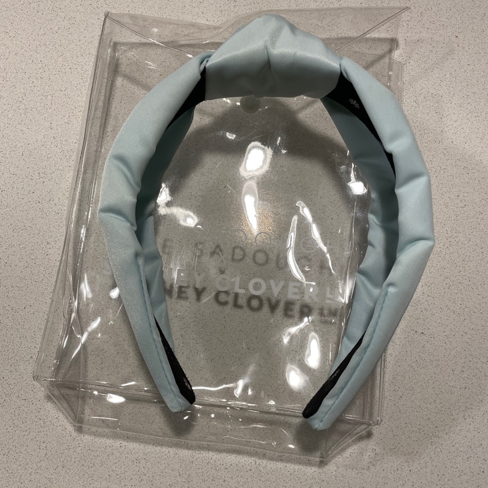 Lele Sadoughi Light Blue Headband